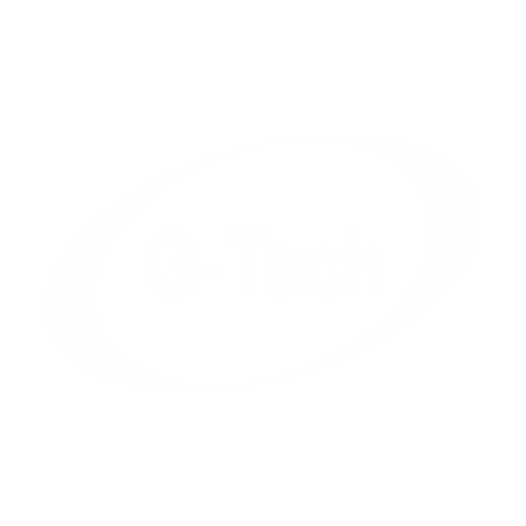 gtech white color logo