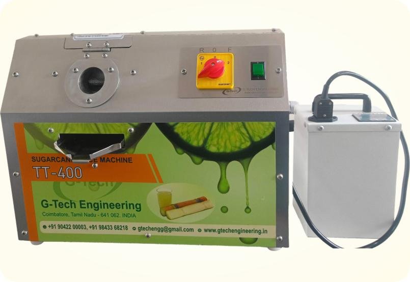 Sugarcane juice machine TT400 with battery in gtech